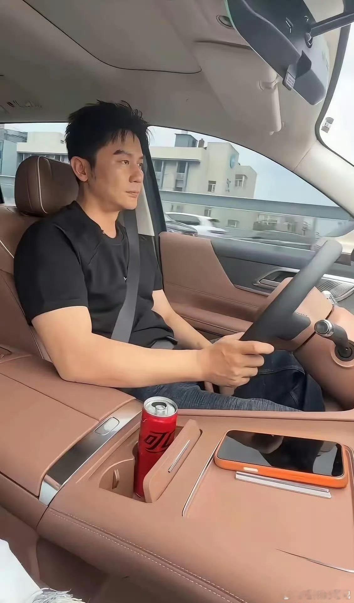 李晨开的什么车呀，看上去内饰非常豪华