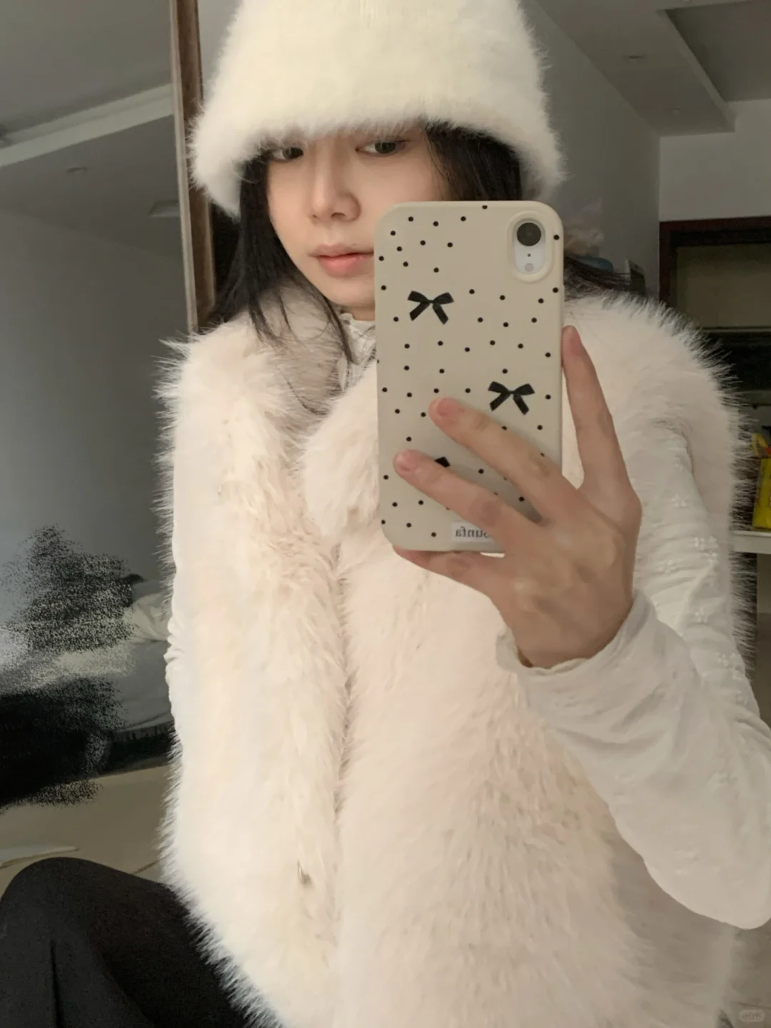 几十块的皮草马甲也是被我买到了！！