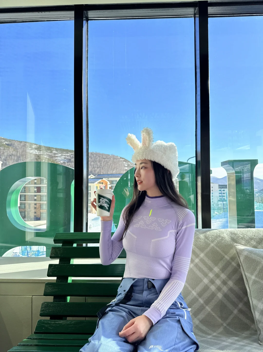 今年云顶滑雪场的顶流！Burberry咖啡快闪🎄