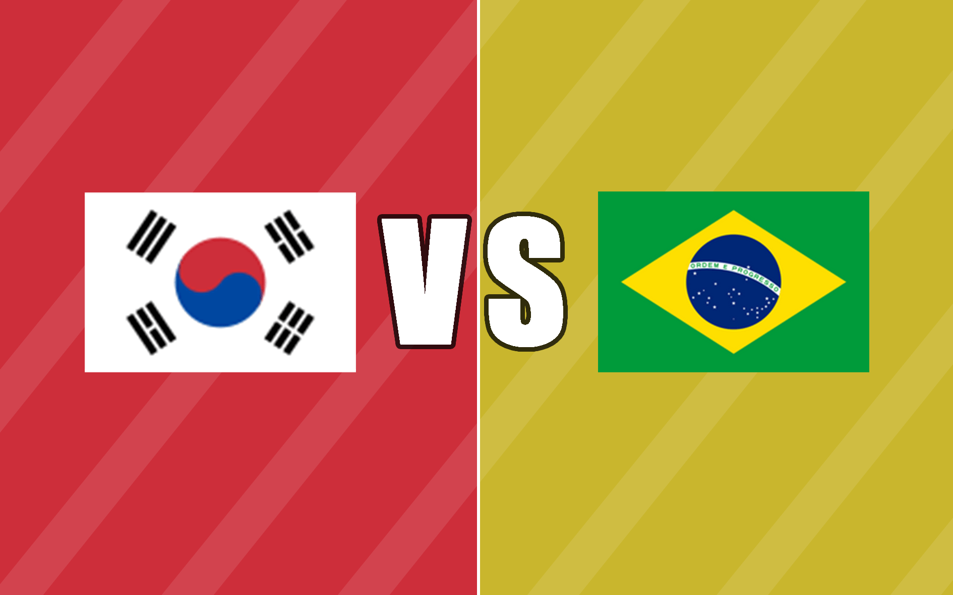韩国vs巴西首发：孙兴慜PK维尼修斯，埃斯特旺、库尼亚出战