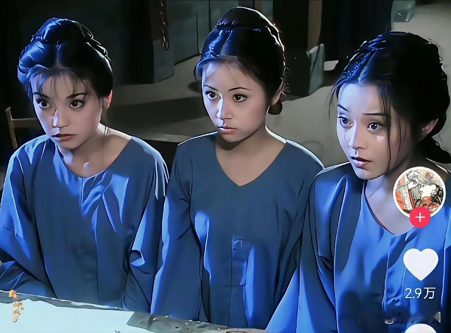 小时候看《还珠格格》，就是光盯着演员的脸看了，就看谁的颜值最高。小燕子的机灵俏皮