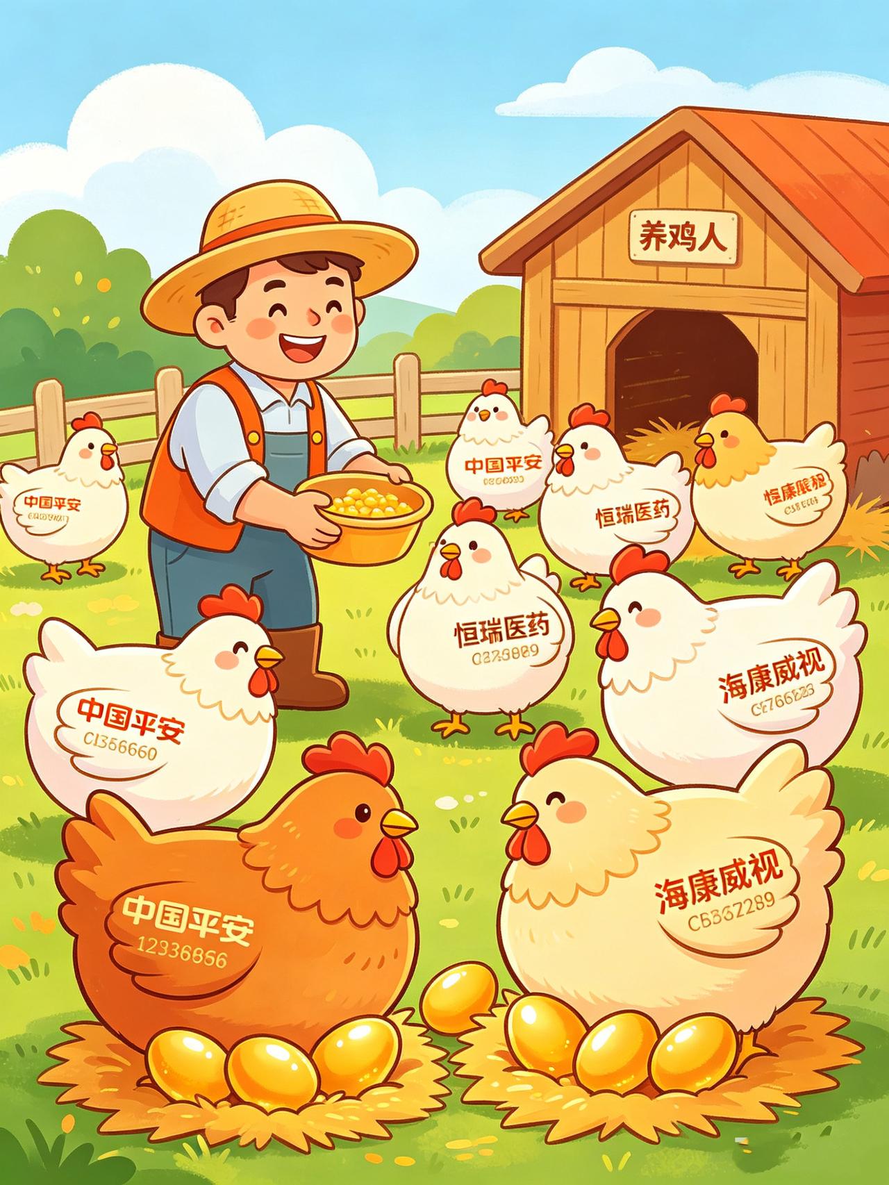 股票投资：“养鸡人”♥🐔
我是一个股票“养鸡人”。我的目标就是积累“负股票”。