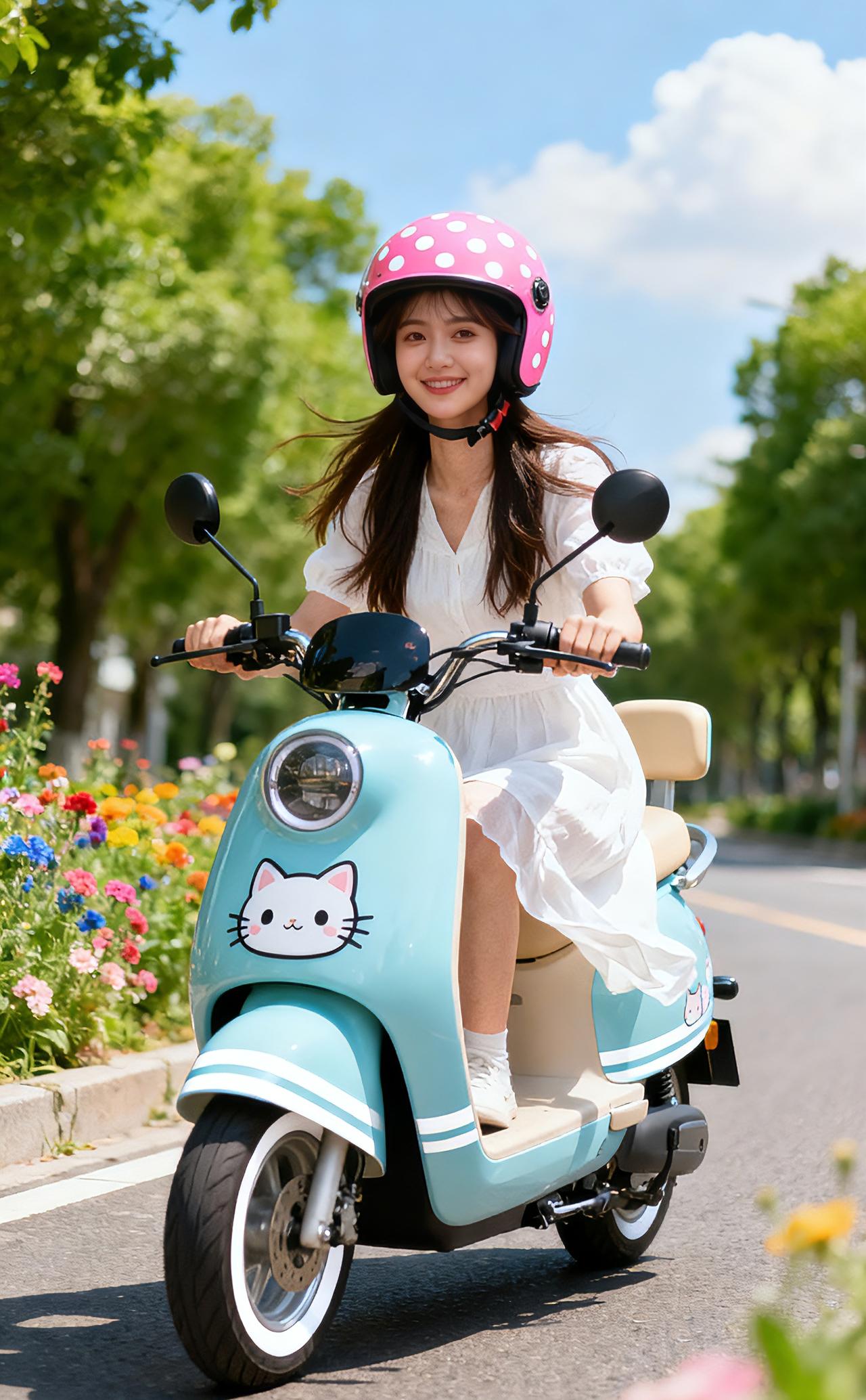 车祸猛如虎，
 出门被车撞，
你说我背不背？

周六下午，
我骑电动车出门，
行