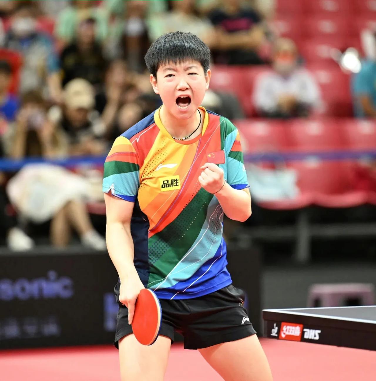 平昌亚锦赛女单1/32决赛，国乒5人赛果：
孙颖莎𝟯-𝟬安德拉·蒙赫巴特（蒙