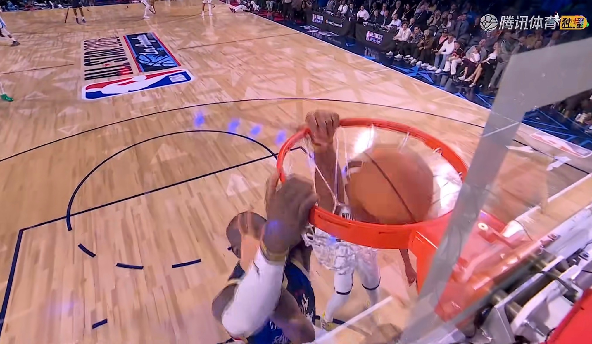 2026NBA全明星｜看了会全明星，这几分钟真好看啊！！上来就看到老詹一个补扣…