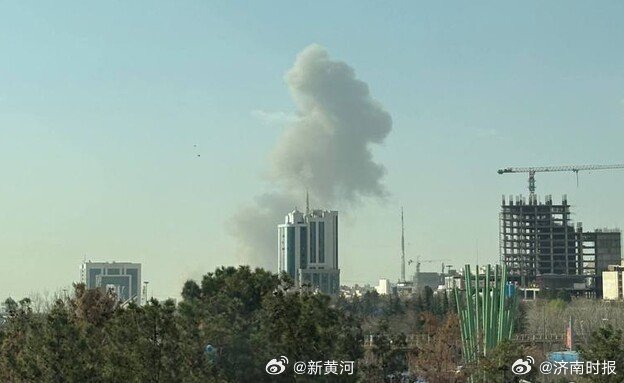 【#伊朗称将发动毁灭性报复行动# 】总台记者获悉，位于伊朗首都德黑兰南部的多个政