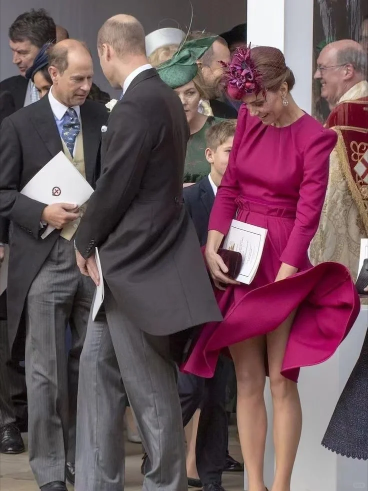 英国的妖风，对凯特王妃很不友好