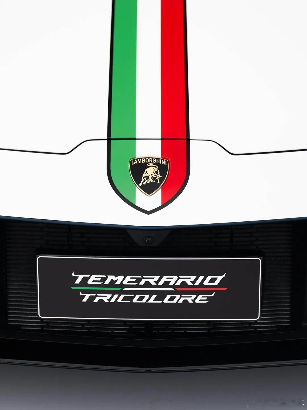 兰博基尼推出2026款Temerario Tricolore特别定制版，纪念Ad