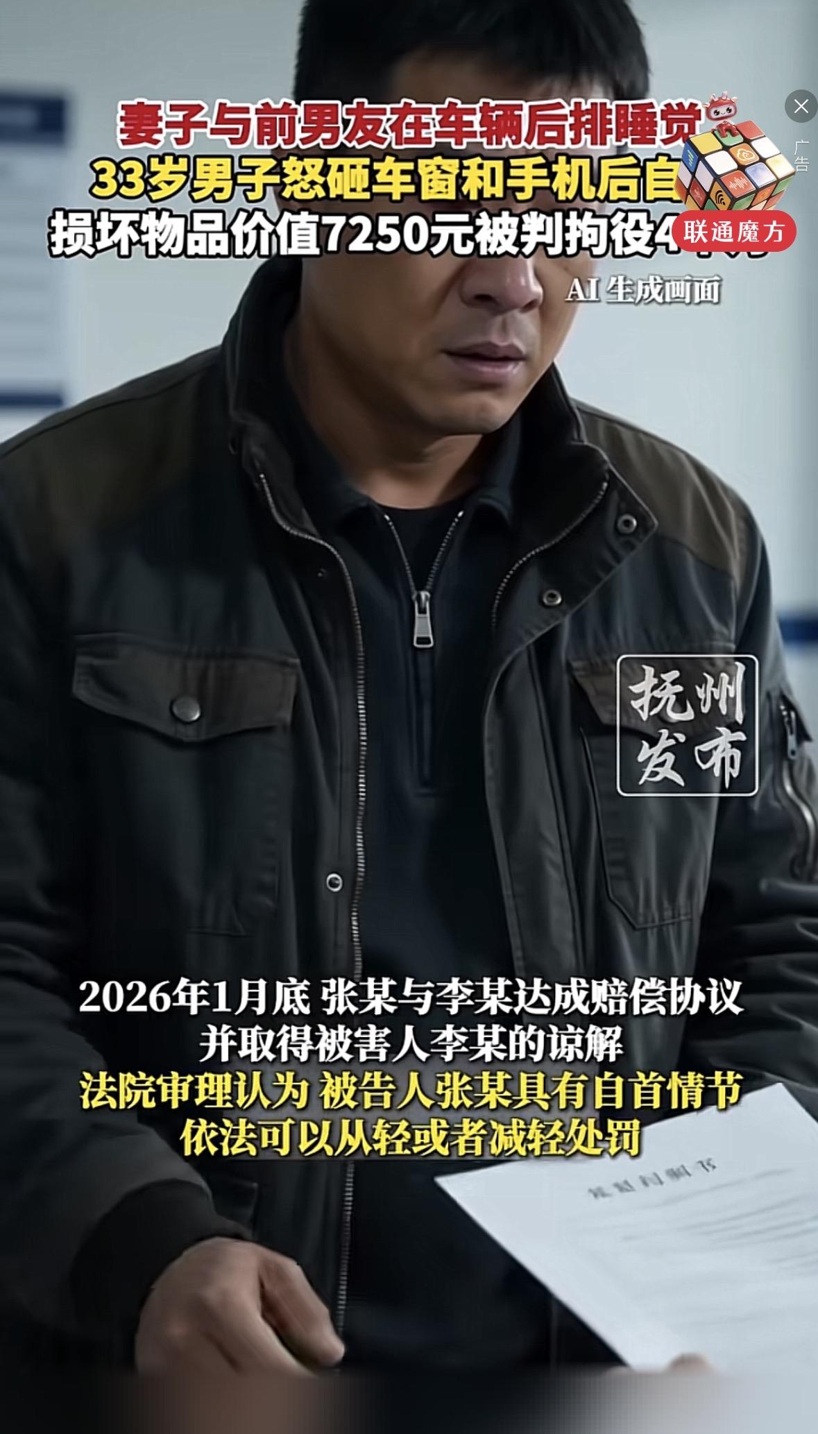 最近刷到个判决，看得人又气又唏嘘。有个男子撞见妻子和前男友单独在车里睡觉，火气一