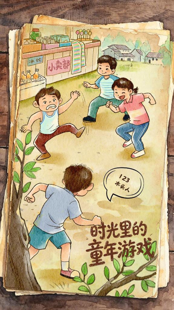 #你的童年游戏有哪些# 【“六一”国际儿童节 | #时光里的童年游戏#】2026