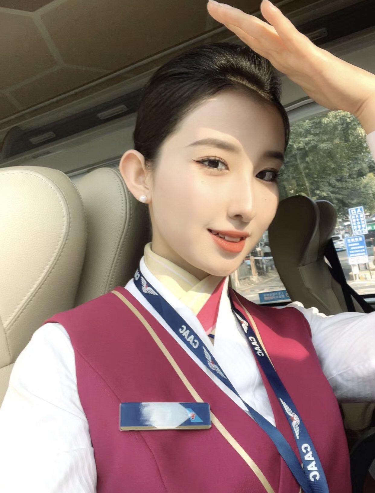 空姐 优雅气质 少女感 你今天真好看