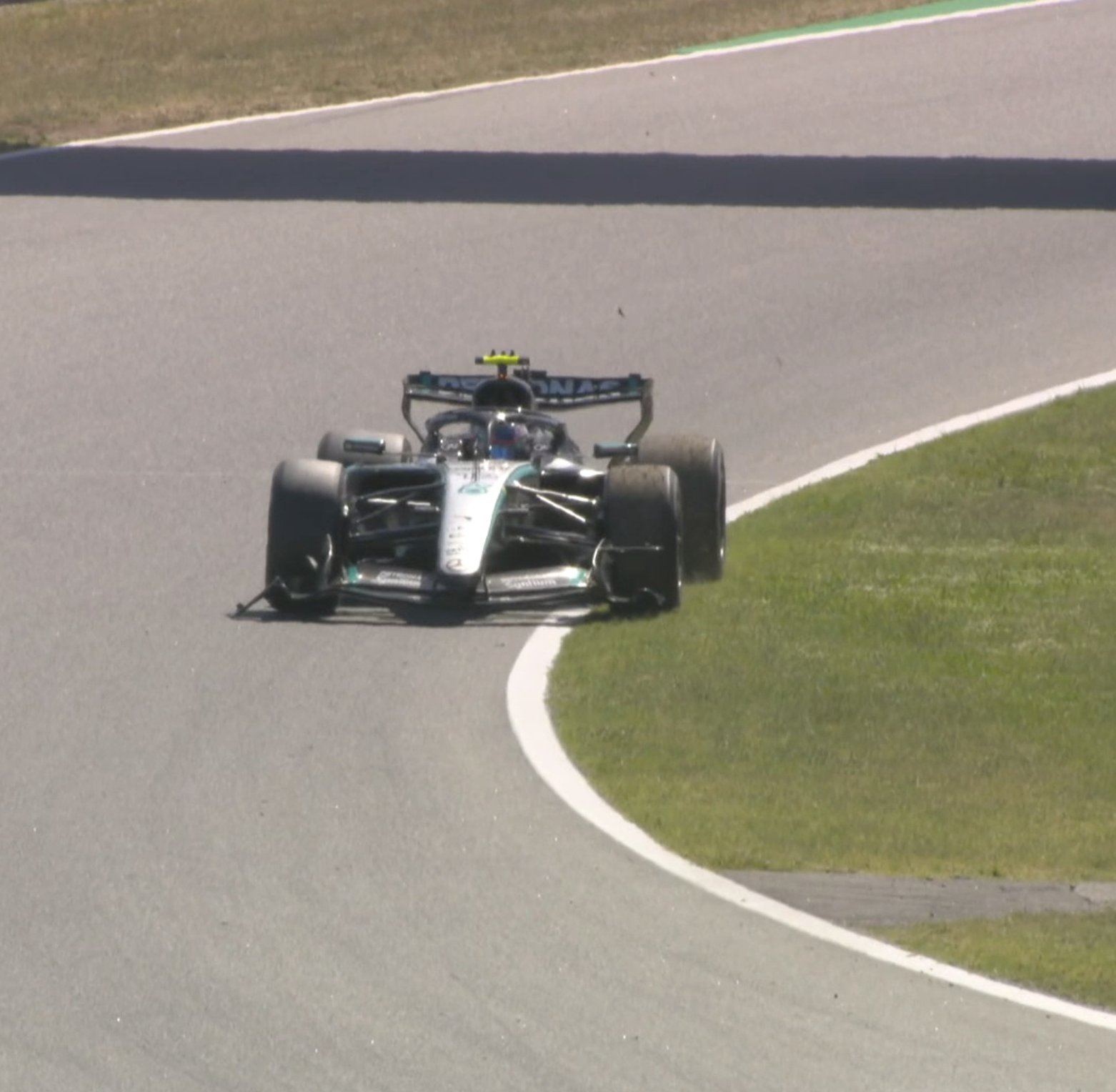 神马情况，安东内利停车了VSC2026f1巴塞罗那大奖赛F1
