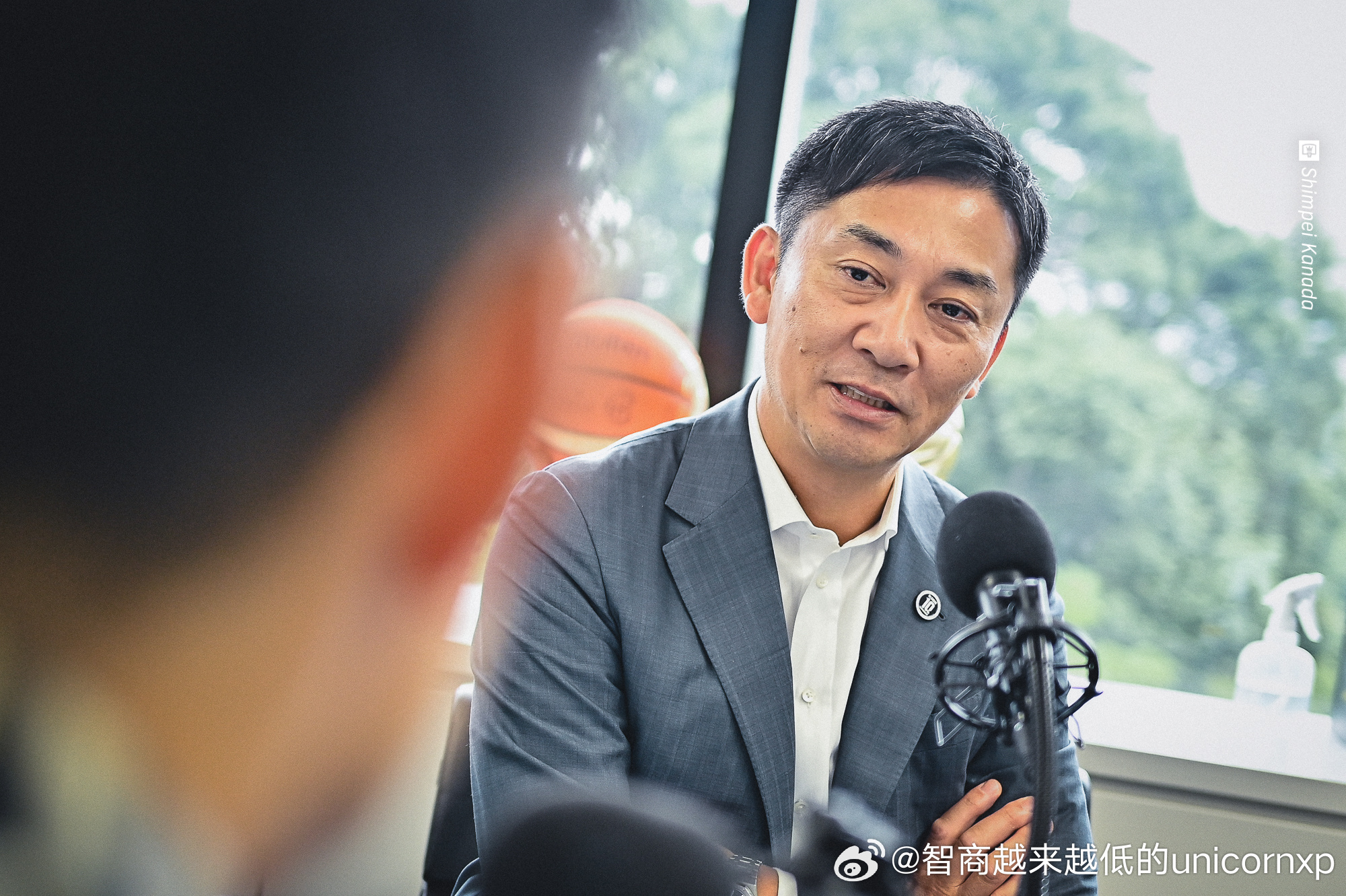 日本篮协主席岛田慎二在芝加哥与河村勇辉会面，并观看了训练，他表示河村恢复状况良好