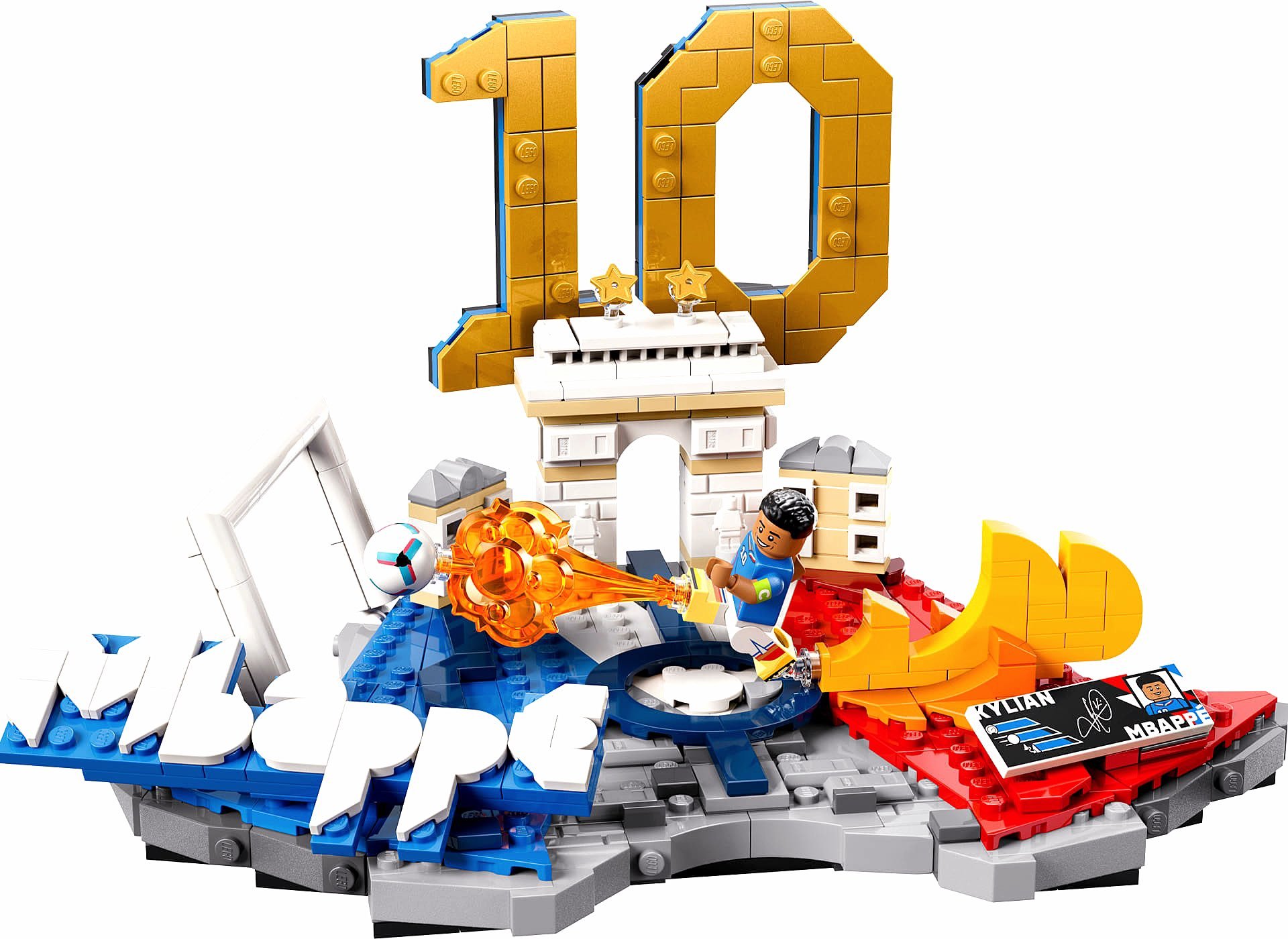 姆巴佩  基利安·姆巴佩的乐高专属人仔🥰🔟🤲🏽🏆姆巴佩