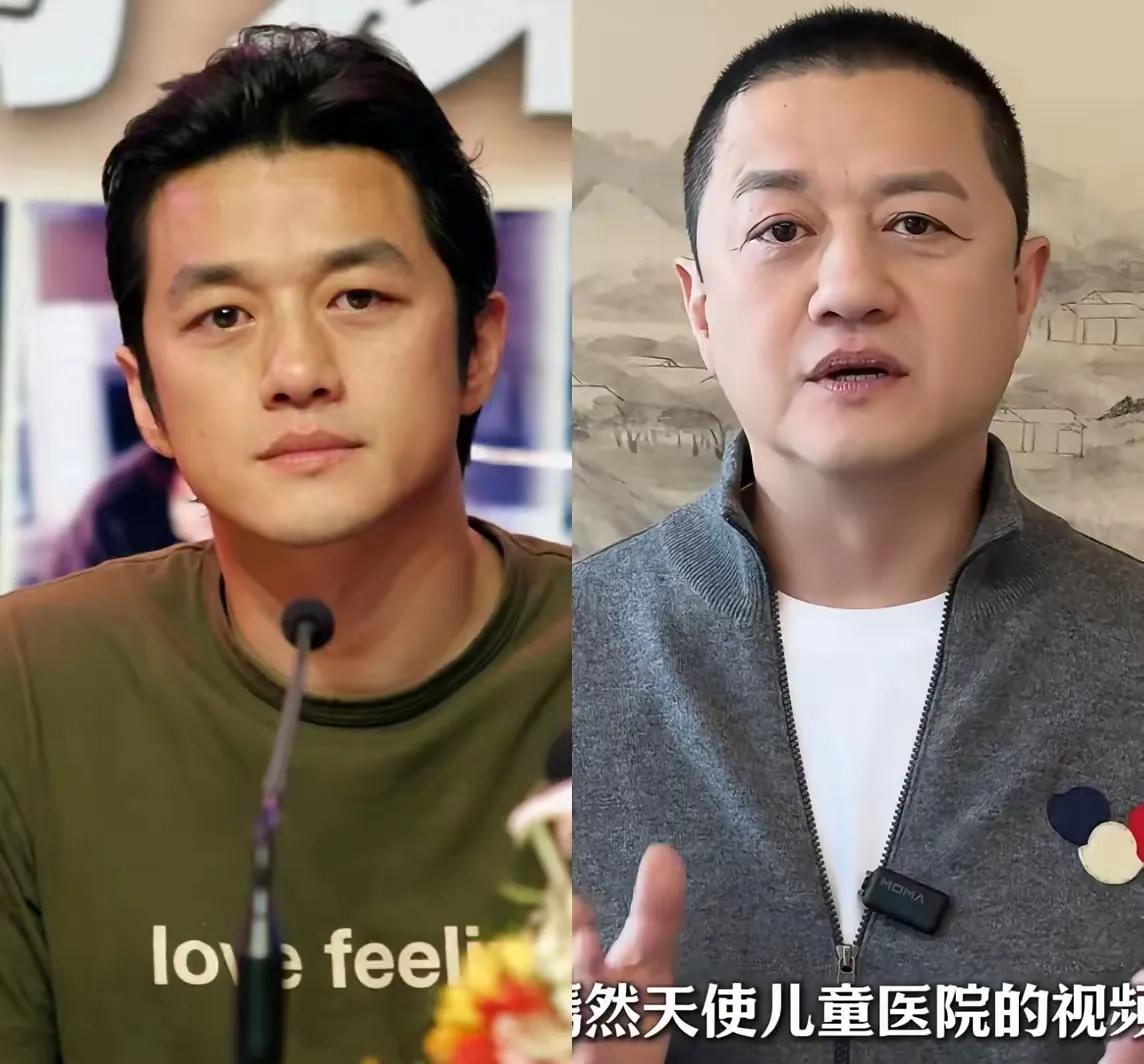李亚鹏现在和年轻时比，变化太惊人了，甚至出现了佛相！
李亚鹏年轻时有点像林更新，