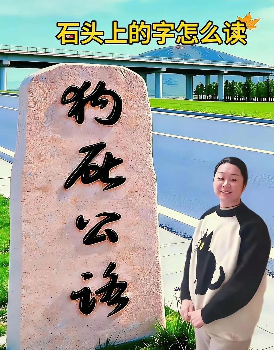 看了半天也没看懂，石头上这几个字怎么读啊？哪位书法高手解读一下！