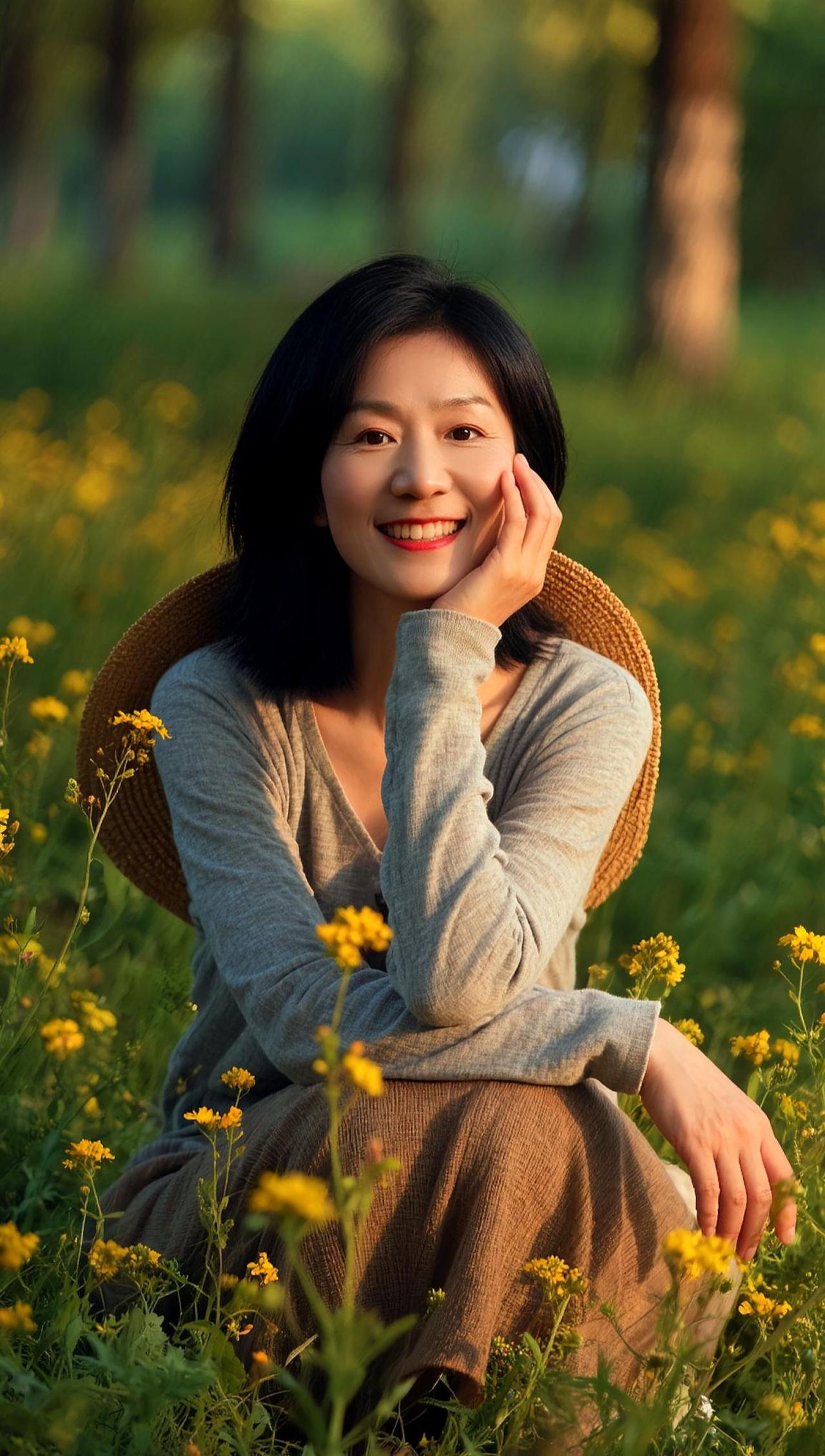 人生最好的护身符就是一生的善良和坦荡
无所图，越简单，越幸福AI黄昏氛围感写真