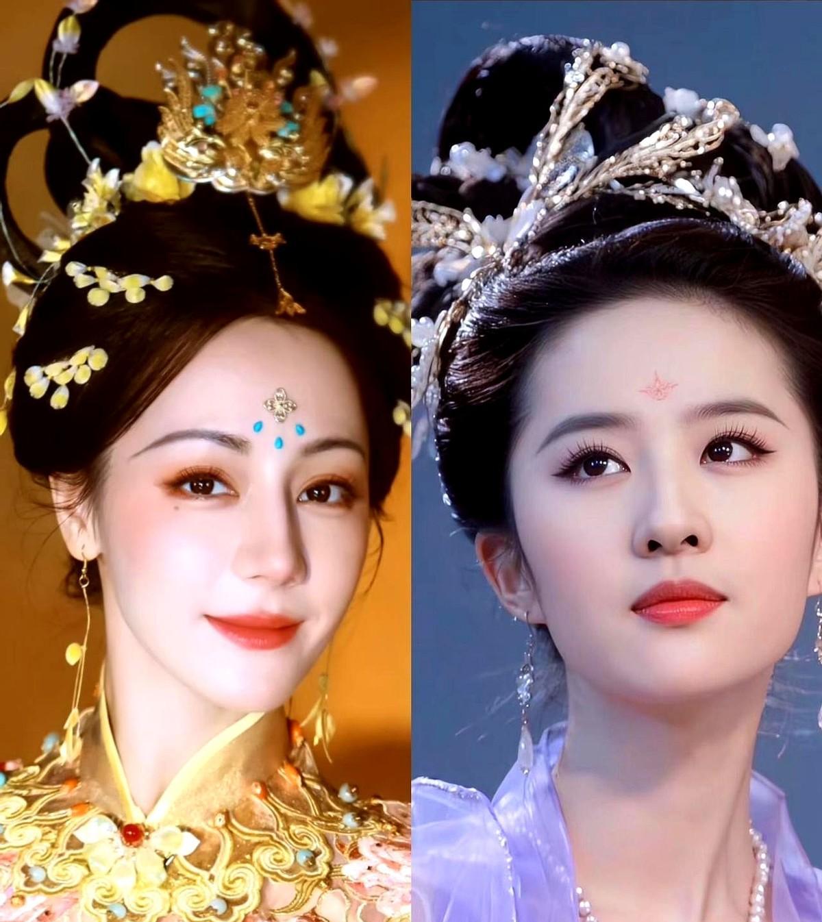 刘亦菲一转身，月光就落在了人心上。
那条裙子不是衣服，是故宫里挖出来的旧梦。26