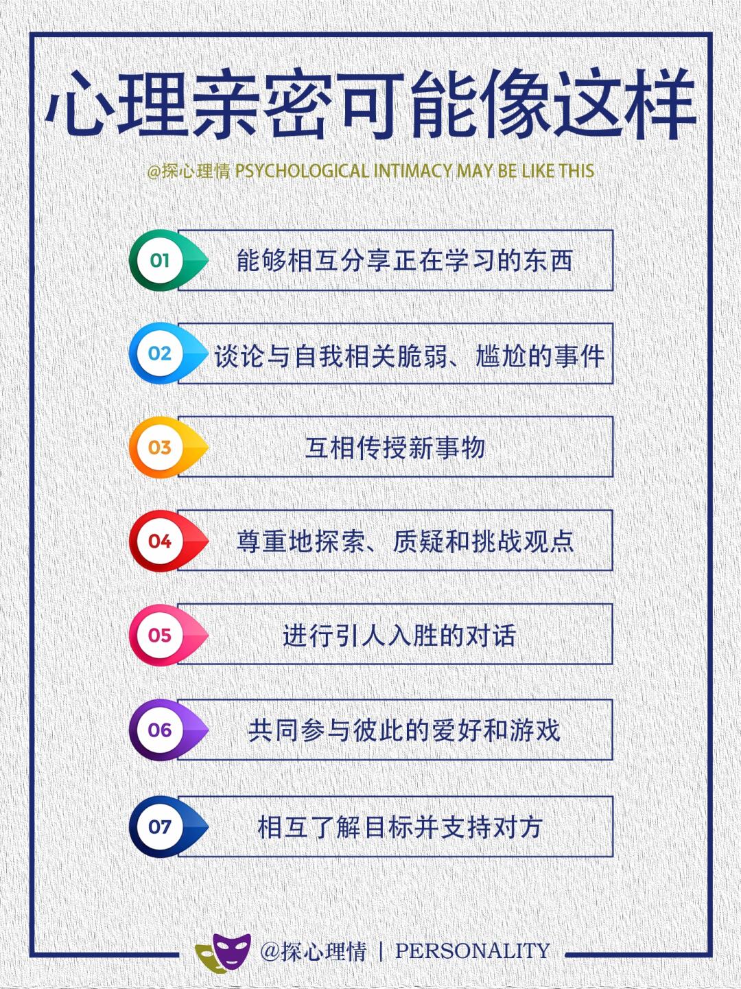心理亲密可能看起来像这样
