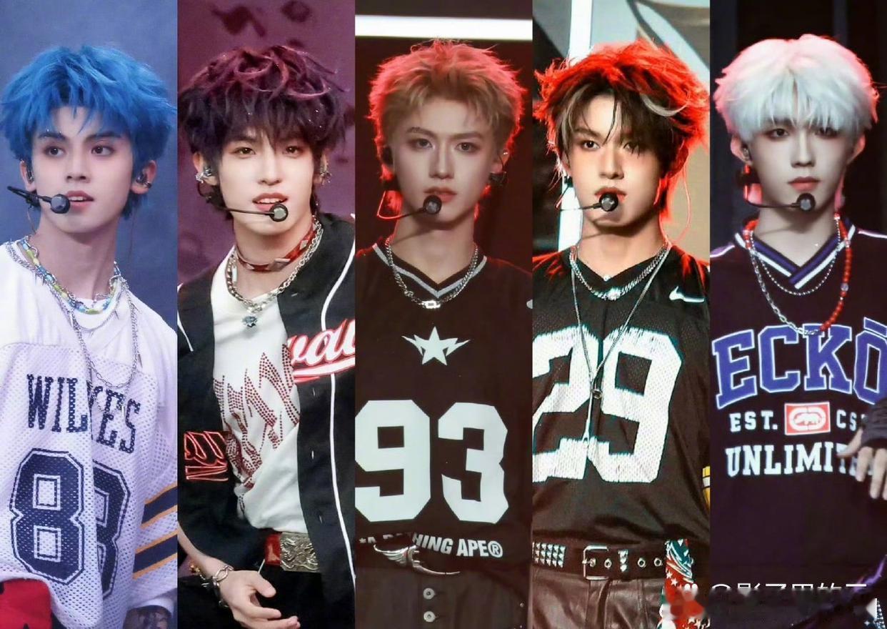 TOP登陆少年青岛演唱会，直接变成了大型“发色时装周”！全员解锁新皮肤，简直杀疯