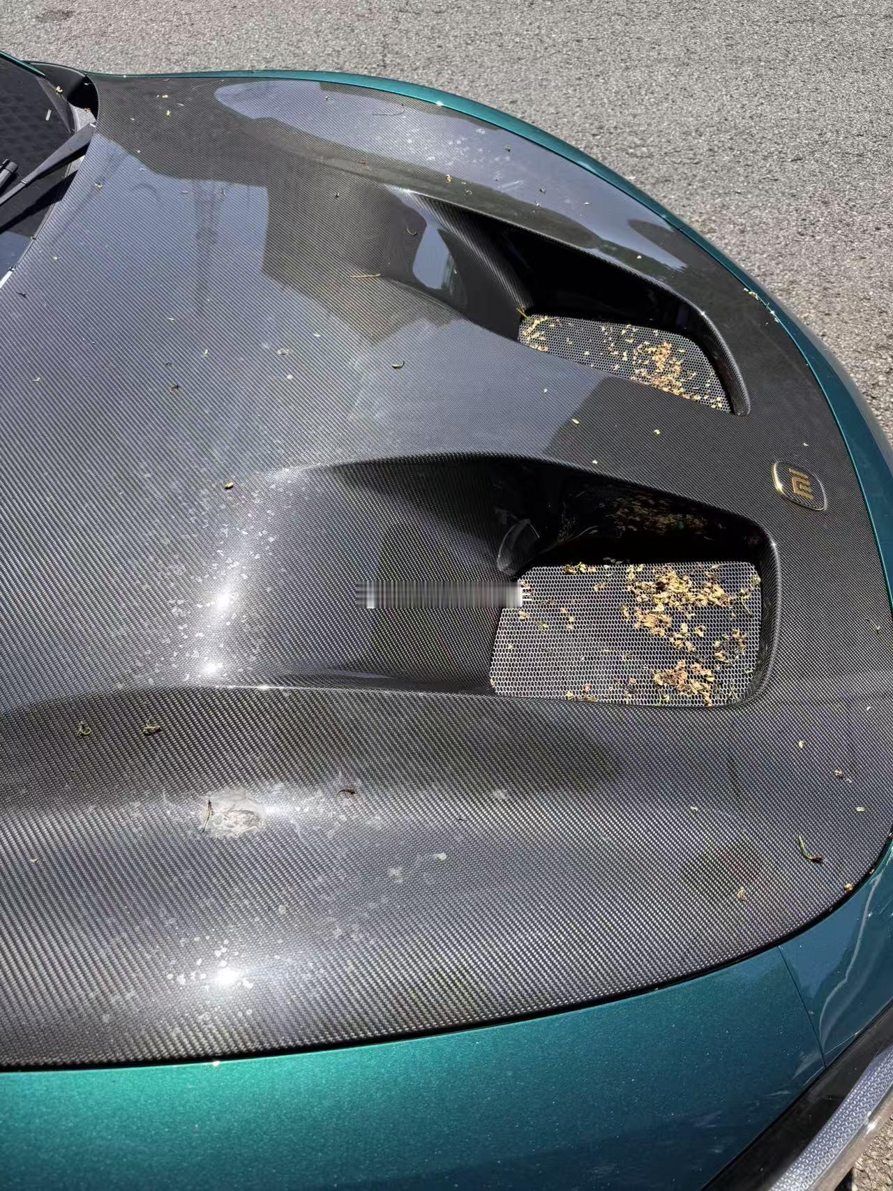 发动机舱盖弄俩坑是啥意思？？