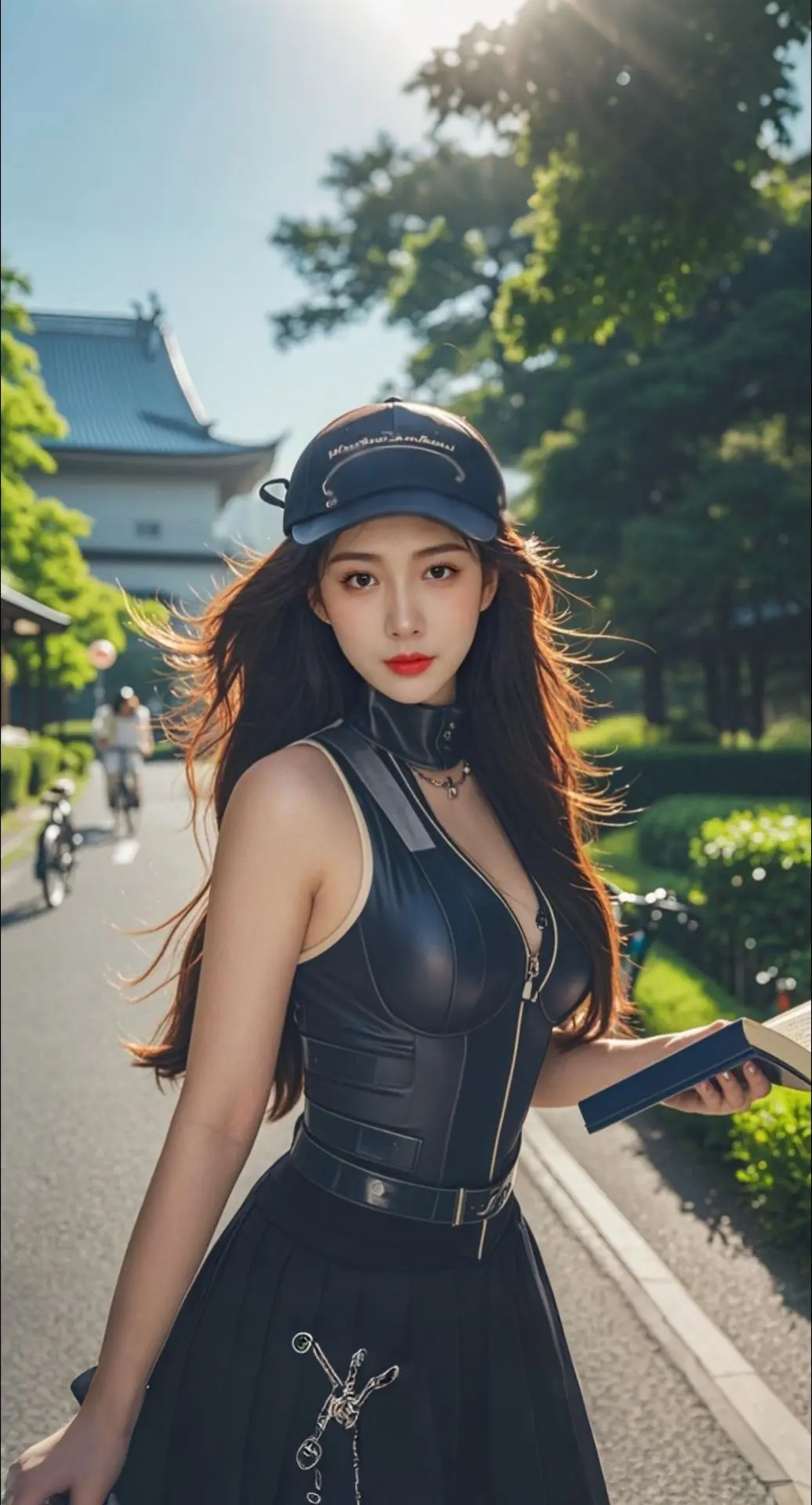 AI扩图 AI深V广角秀