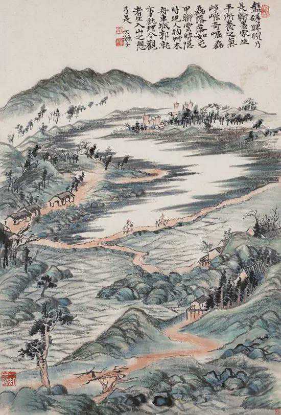 陈半丁，京津画派的典型代表人物。陈半丁成名较早，上个世纪初就驰名北方画坛。他擅长