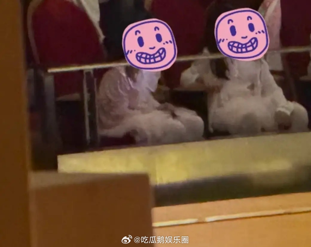 张杰谢娜看小女儿六一演出，双胞胎女儿很好区分，跳跳坐姿真豪放！ 
