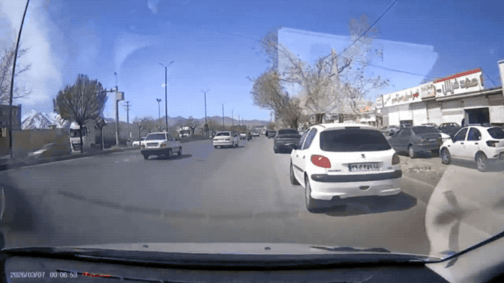 以色列空袭伊朗太空研究中心，伊朗行车记录仪全拍下来了！这件事是2026年3月13