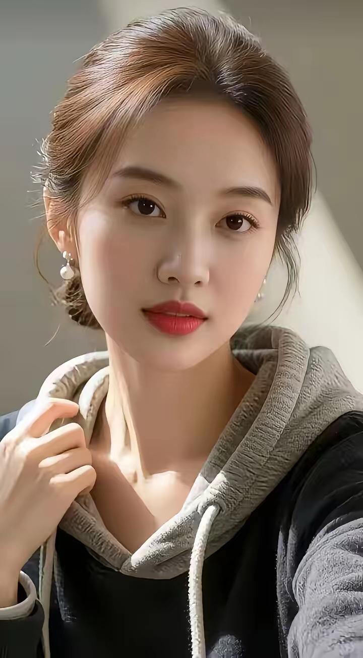 温柔甜美的自拍，轻松休闲的穿搭，少女心满满的一天！💕📸🍀