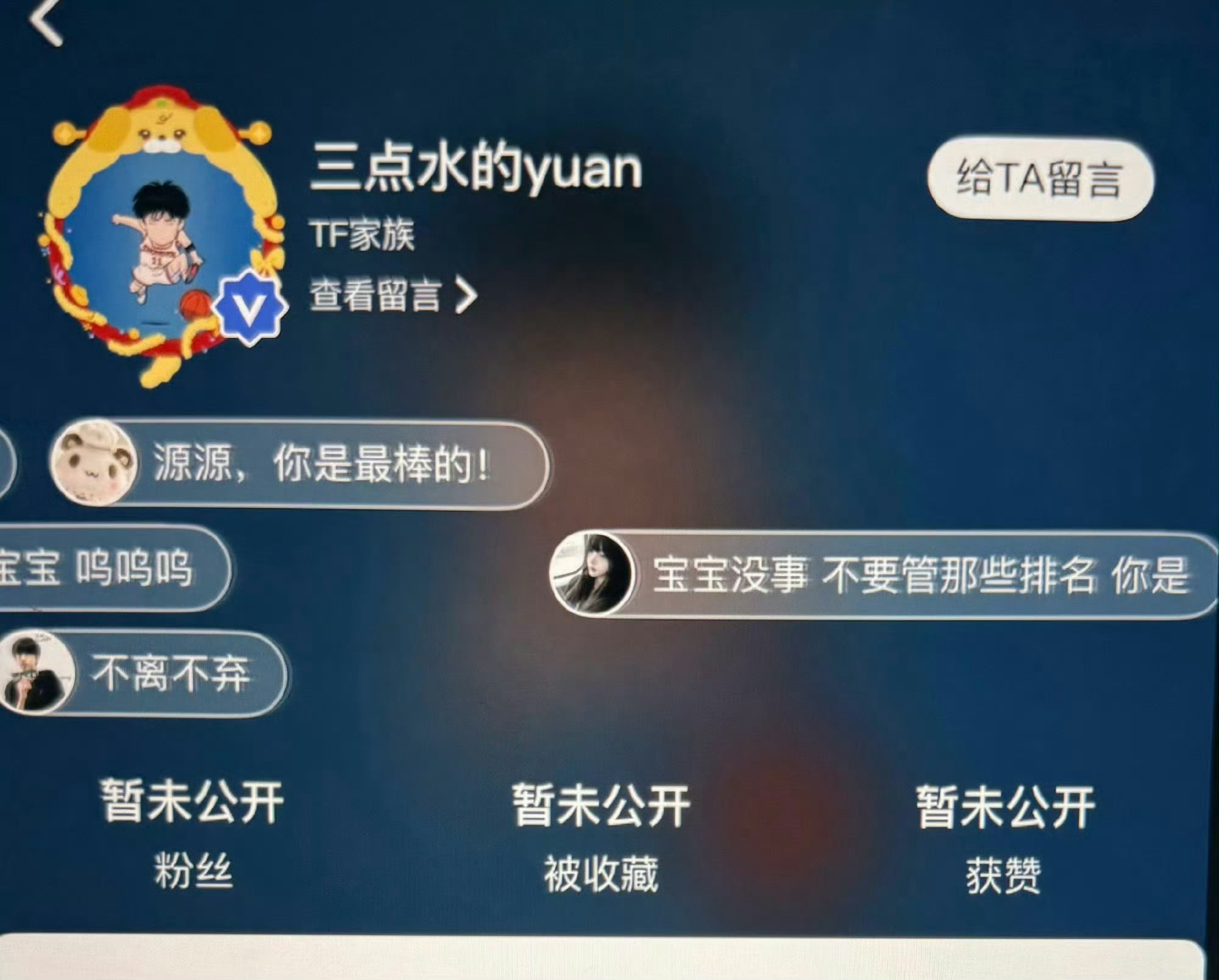 TF四代高会粉丝数关闭TF四代高会粉丝数关闭了……排名大战终于要结束了嘛🥲谁还