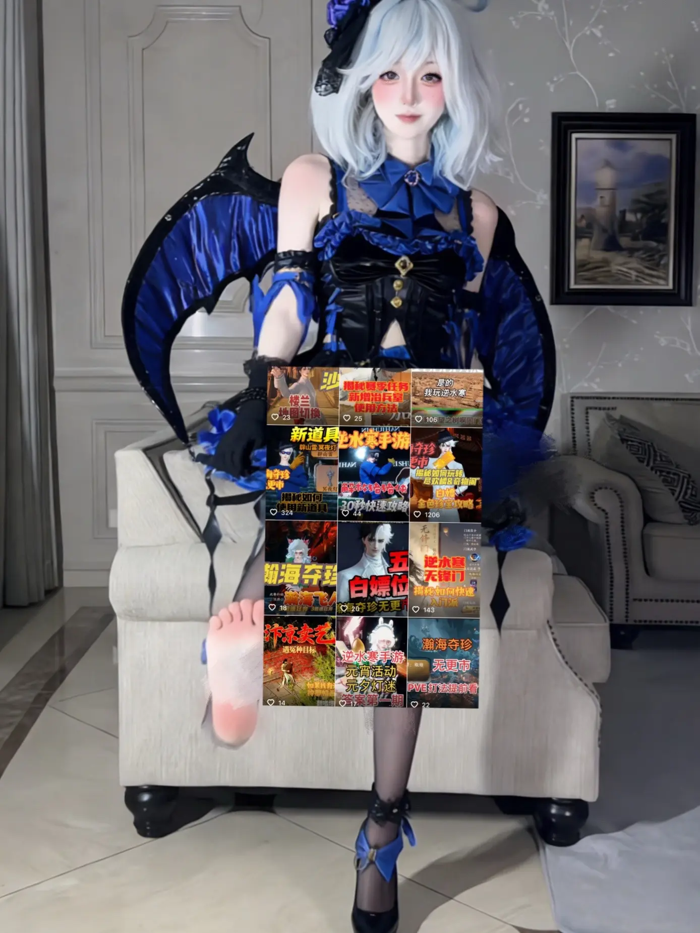 我们两个都拉过勾。 芙宁娜私设同人