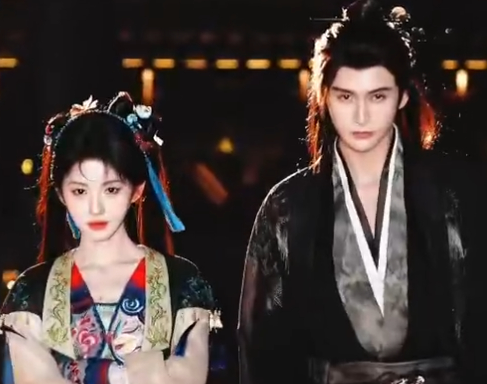 鞠婧祎张云龙梦幻群像登场鞠婧祎张云龙逐光而行  鞠婧祎张云龙逐光而行，小鞠和龙哥