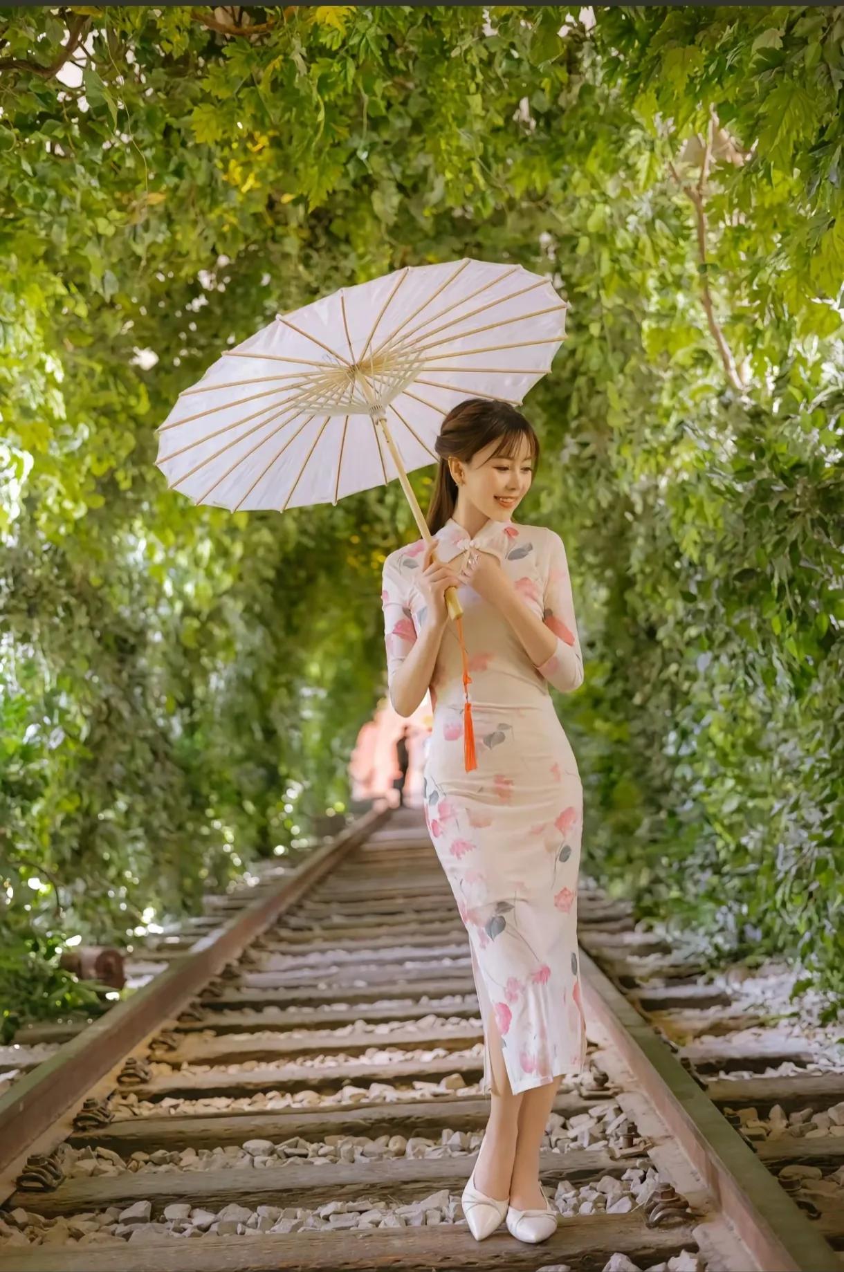 东方女性之美美女人像群 旗袍