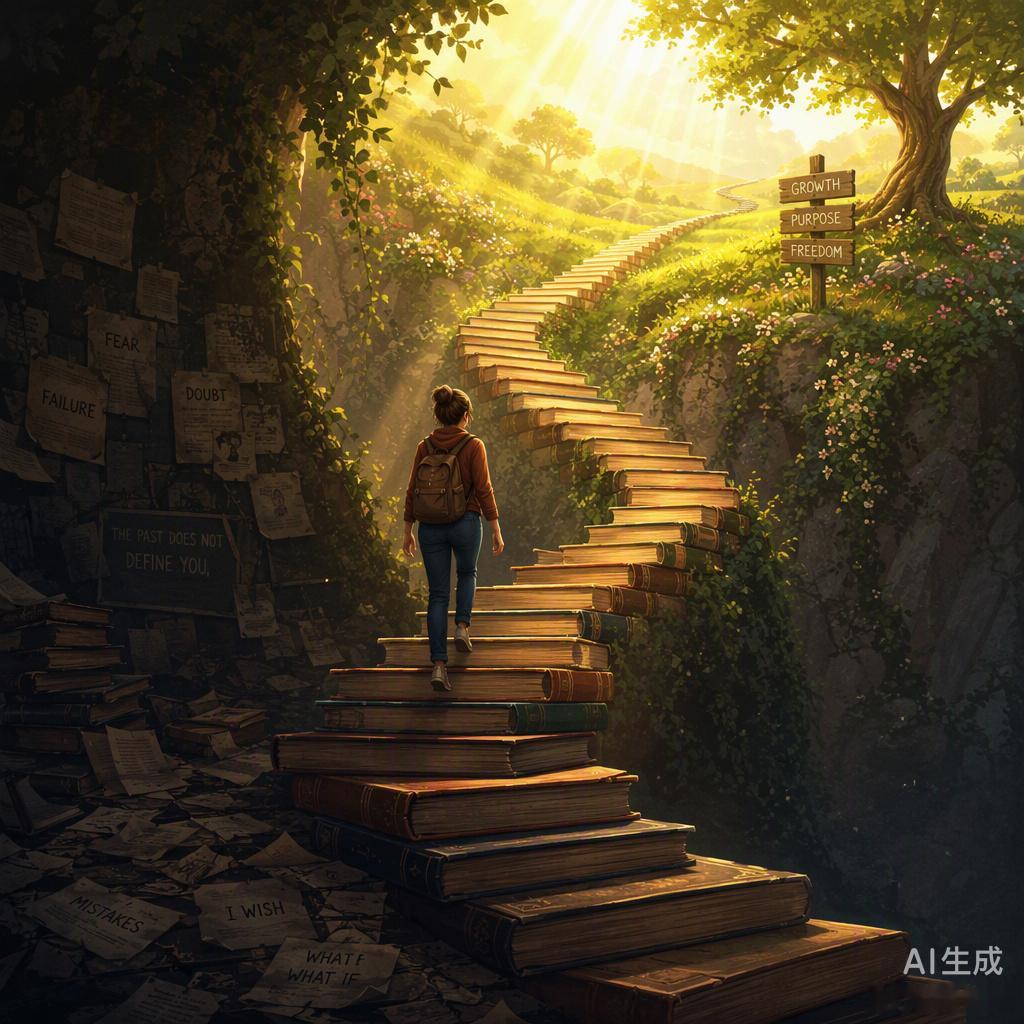 人生不是短跑，十八岁那场考试确实重要，但它不该是伴随终身的案底。最近那个硕士被拒