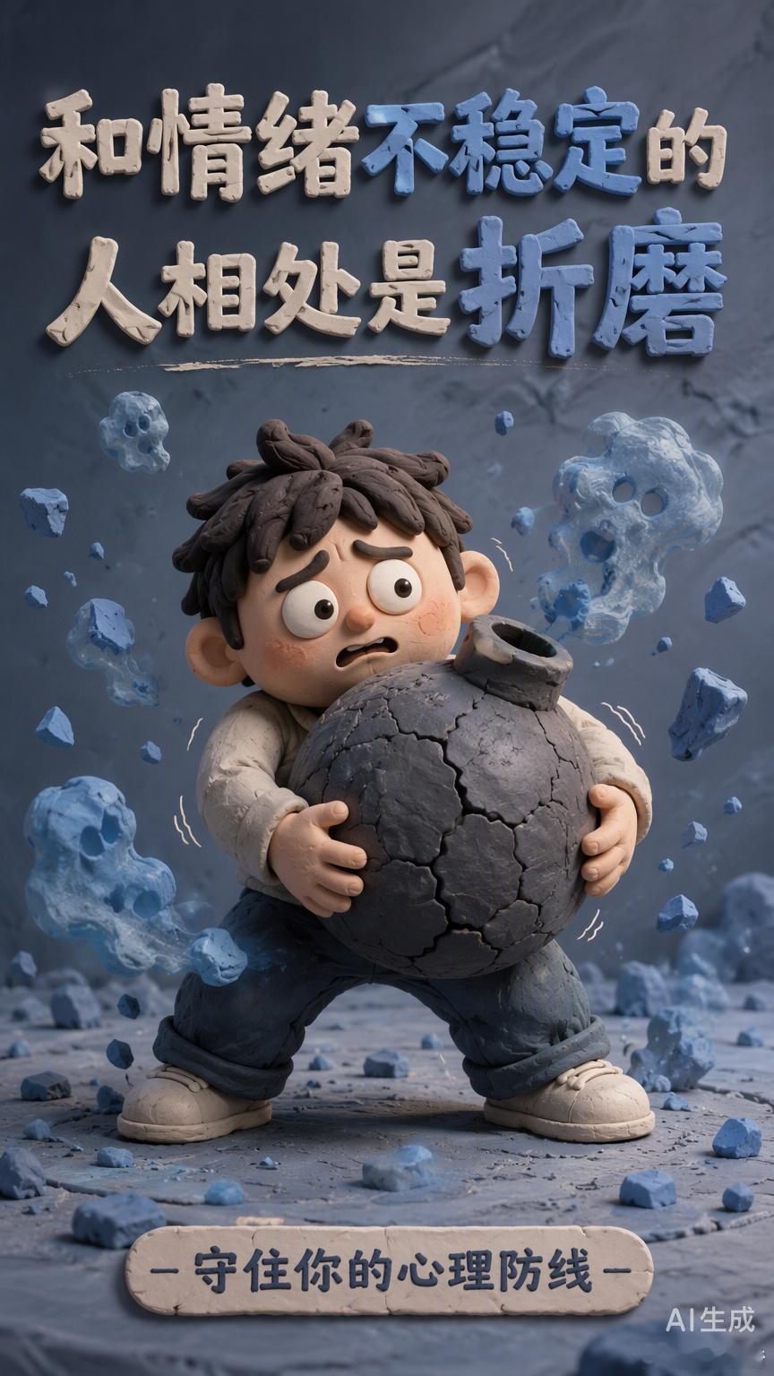 和情绪不稳定的人相处，本质上是一场漫长的“阵地消耗战”。这种折磨不在于偶尔的爆发