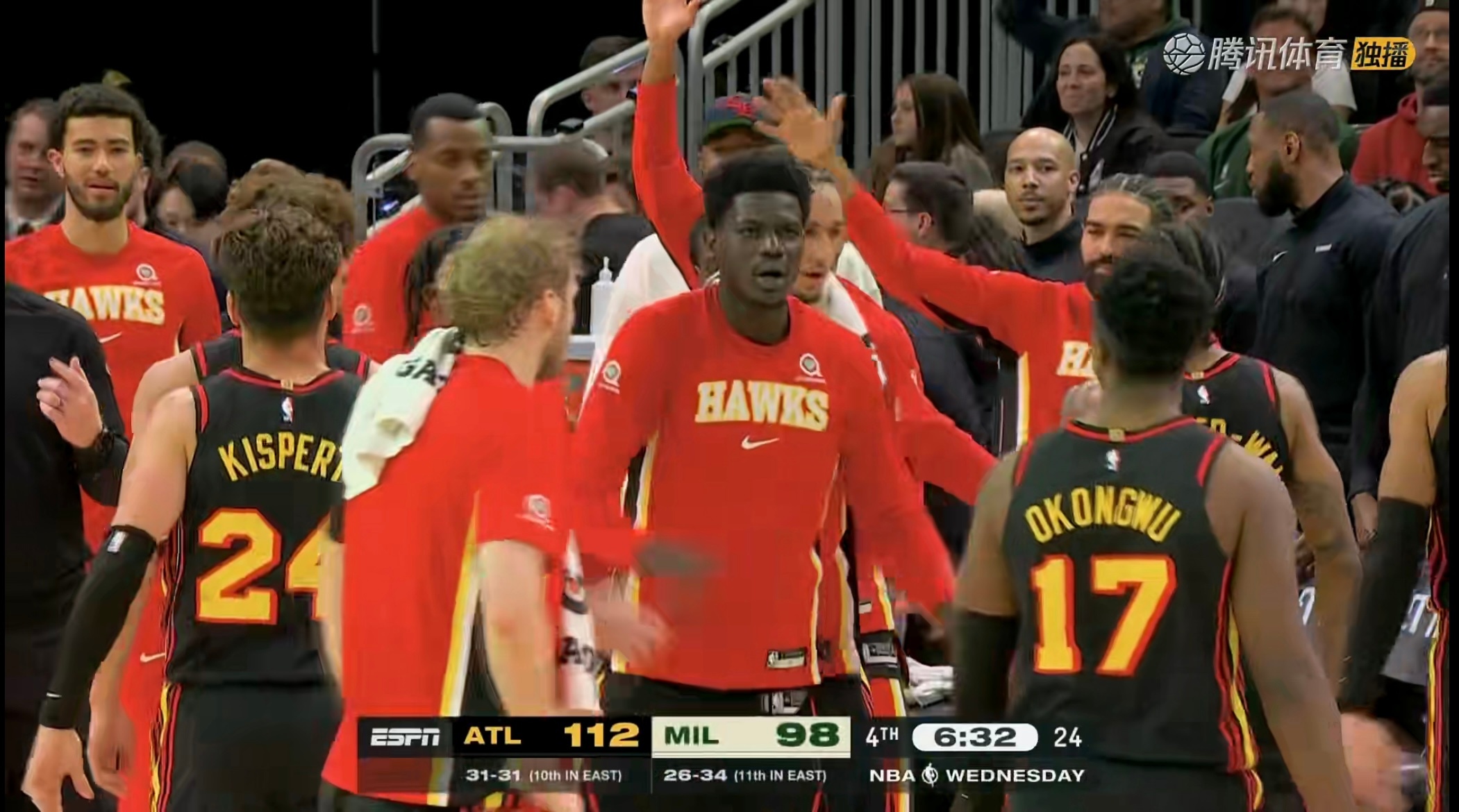 难道又是一场大胜？老鹰vs雄鹿