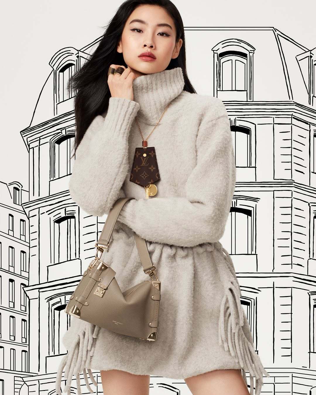 Ho Yeon Jung x Louis Vuitton Leather Goo
