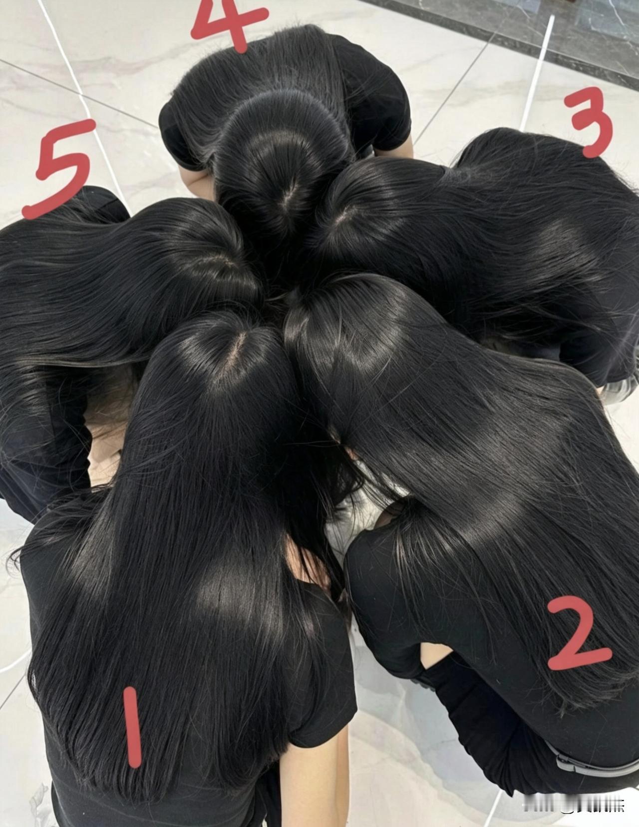 黑发染色，几号颜色好看？