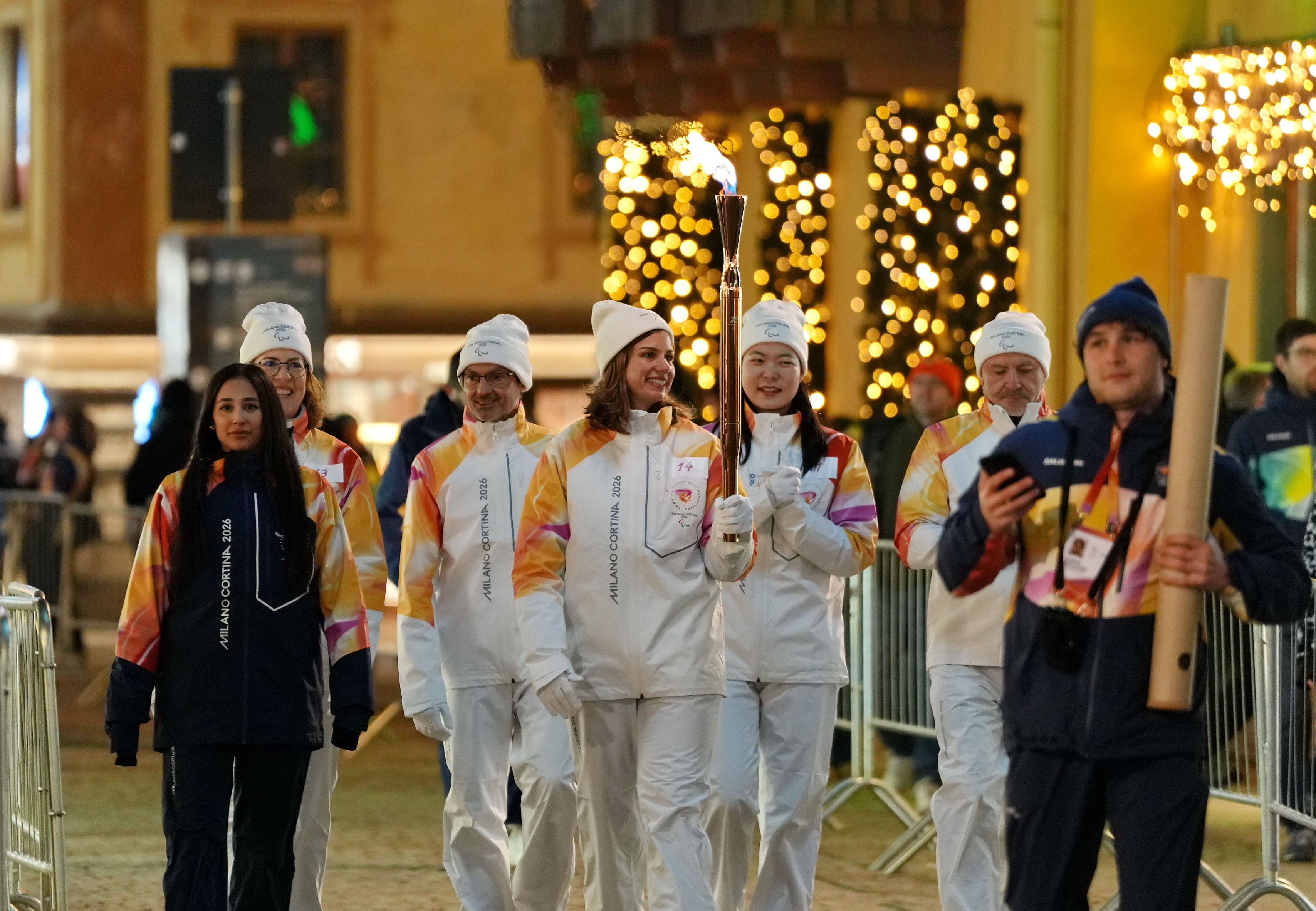 米兰冬残奥会火炬传递正在进行最后传递阶段，当地时间3月6日，米兰冬残奥会将正式开