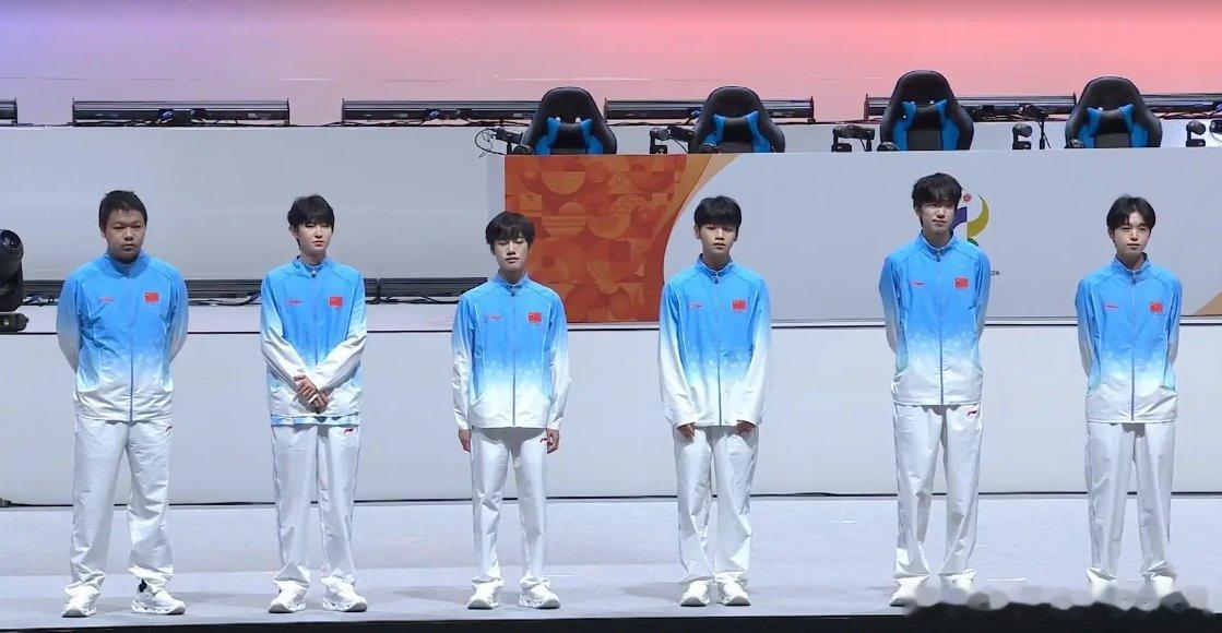 KPL[超话]2026亚运王者荣耀项目kpl今日亚运会小队出场截图这个无言是不是