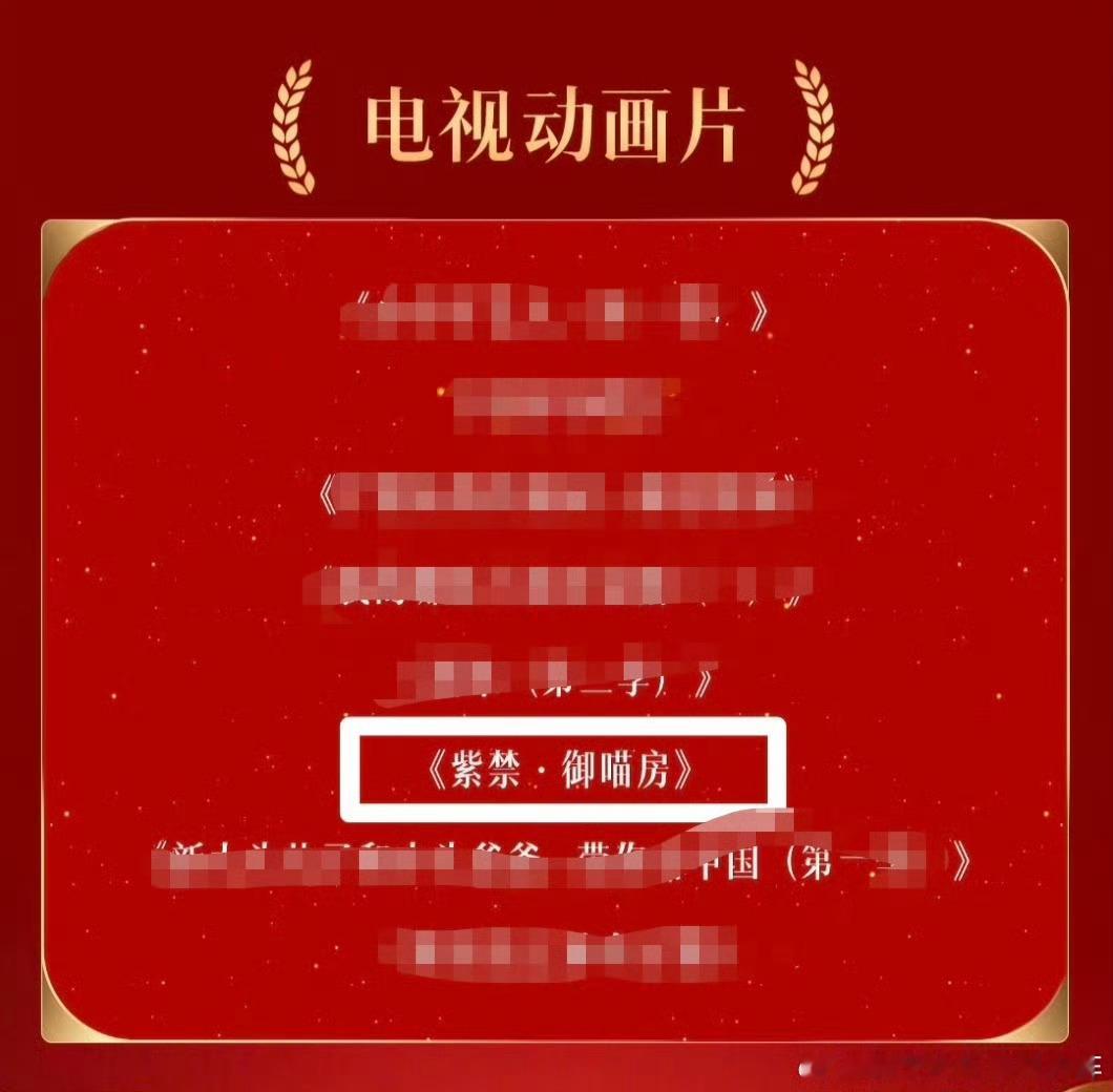 恭喜《紫禁御喵坊》入围最佳动画片，喜欢这个平安（刘诗诗配音）