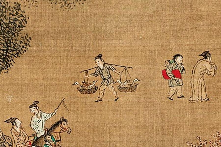 宋代对于外卖服务统称为“索唤”，专门负责送外卖的那些人被叫做“闲汉”。从“客坐，