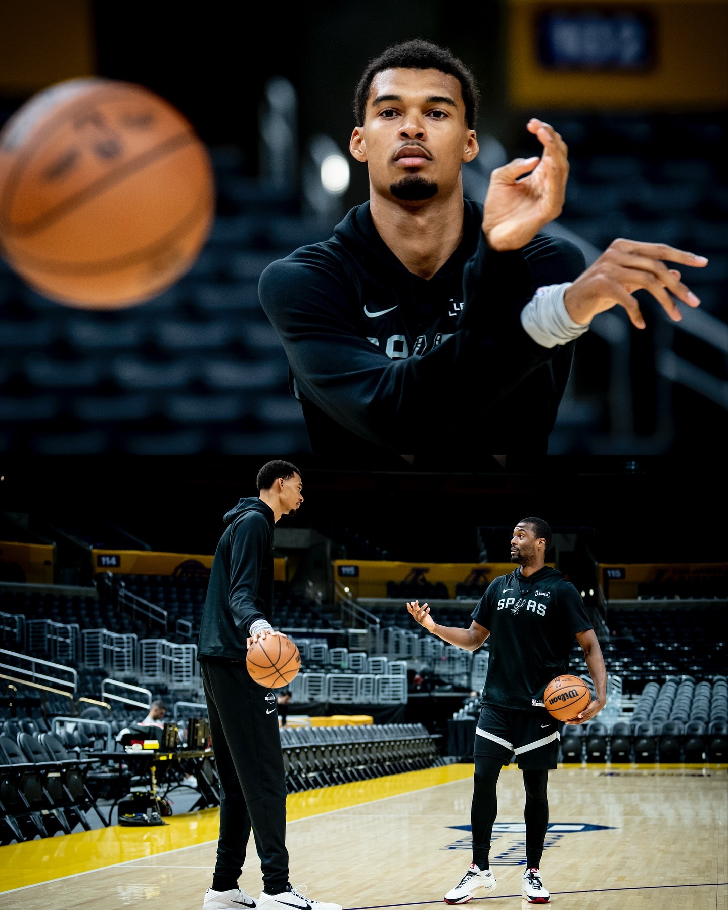 🔥文班亚马赛前采访：东契奇对比赛的掌控程度无人能及&哈珀是我们球队的宝藏马刺球