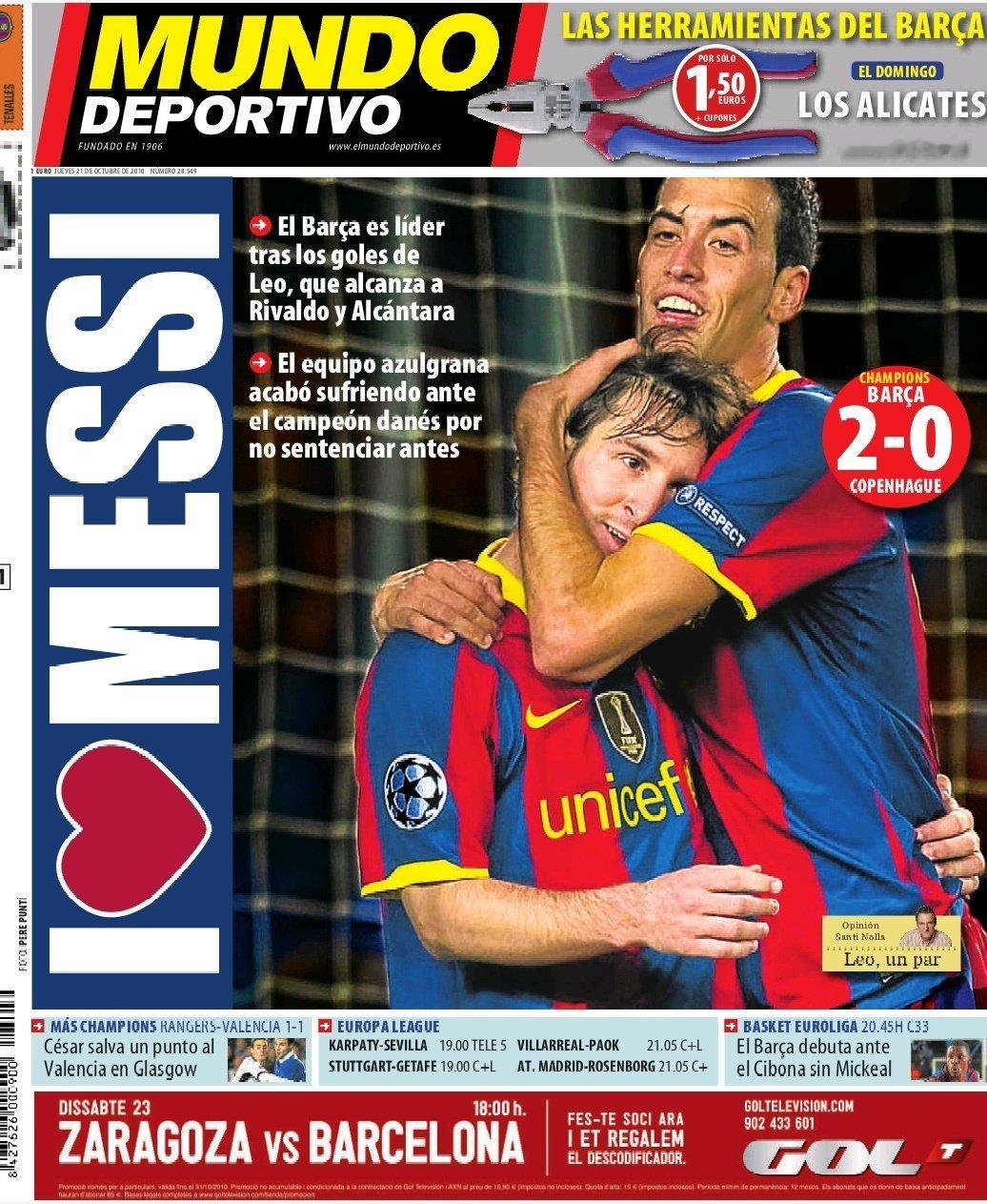 以前的世体多直接多坦诚啊I❤️Messi 