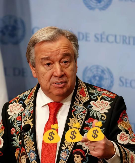 中国刚给联合国交完2025年会费，50多亿，肉疼，没想到这么多！10月初联合国又