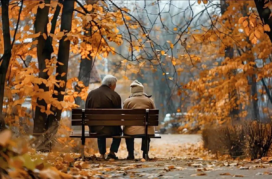 昨天天气太冷，也懒得出门。
在阳台上待了会，看着对面一楼的赵大爷刚刚遛达完，老伴