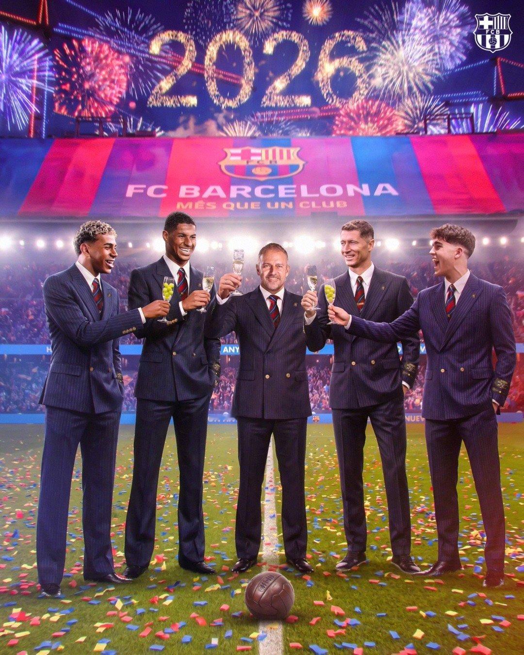 2️⃣0️⃣2️⃣6️⃣，巴萨来啦🎉❤️💙巴萨 🔴🔵ForçaBarça