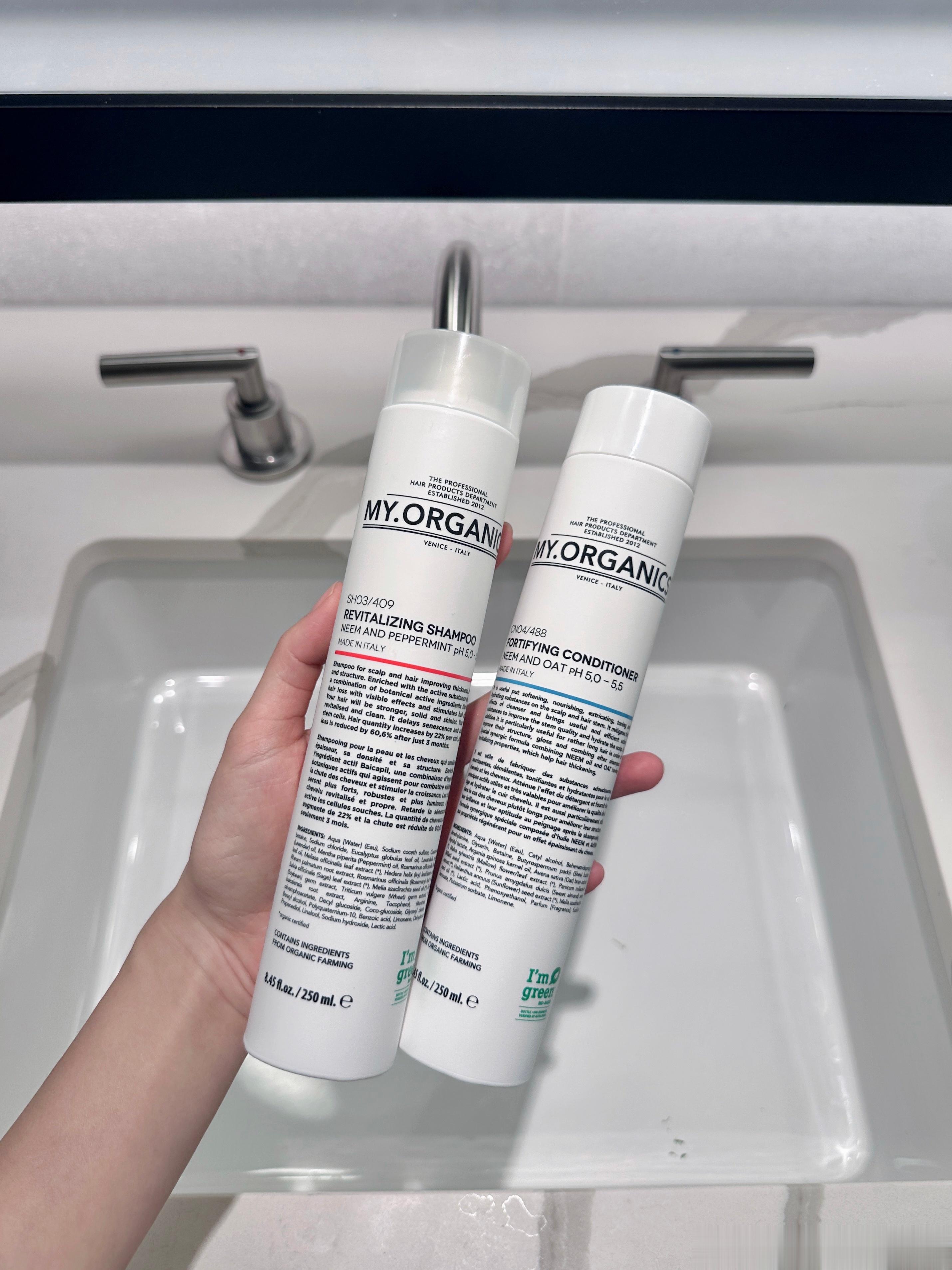 我用过最神奇的头发洗护产品！myorganics 有机防脱系列7月才开始用的 明