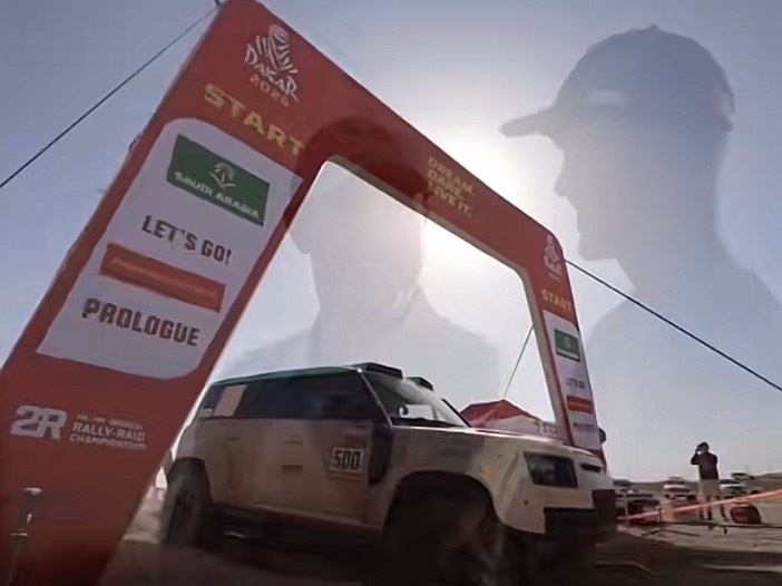 📣2026达喀尔拉力赛序幕赛（排位赛），量产车组别，路虎卫士车队已包揽前三第一